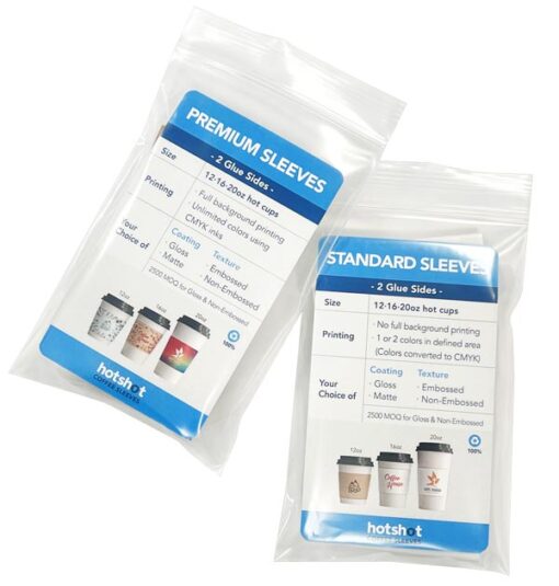 HotShot Coffee Sleeves Canada Custom coffee cup sleeves